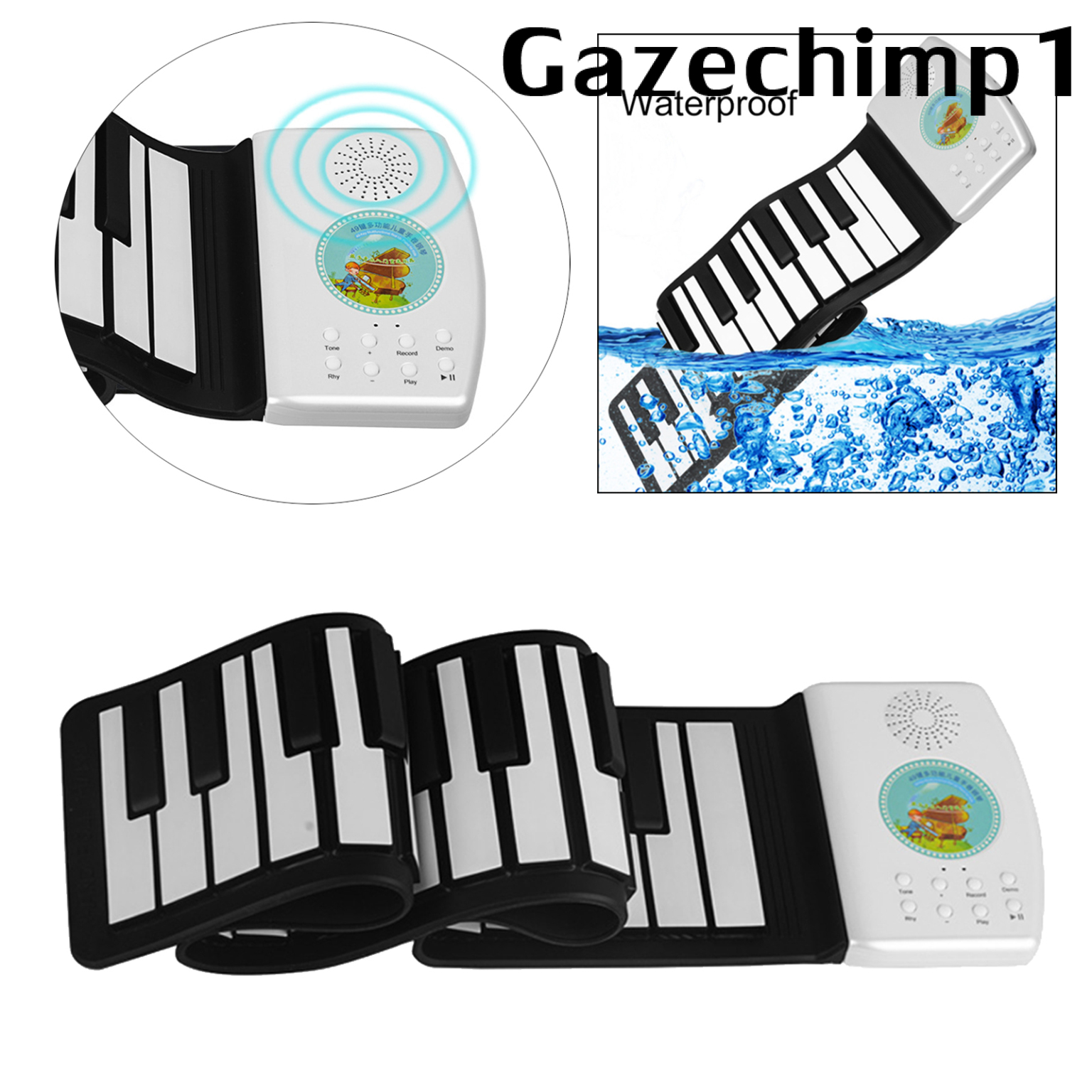 Đàn Piano Điện Tử Dạng Cuộn 49 Phím (Gazechimp1)