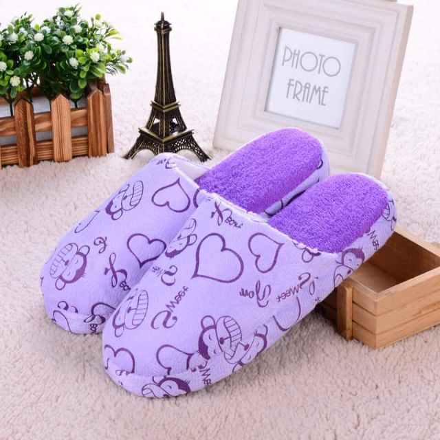 Dép Bông Đi Trong Nhà Hình Khỉ,,,