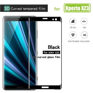 Kính cường lực toàn màn hình cong cho Sony Xperia XZ3