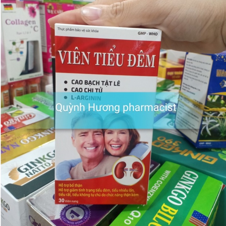 Viên tiểu đêm lọ 30 viên hỗ trợ bổ thận,giảm tiểu đêm cho người lớn tuổi
