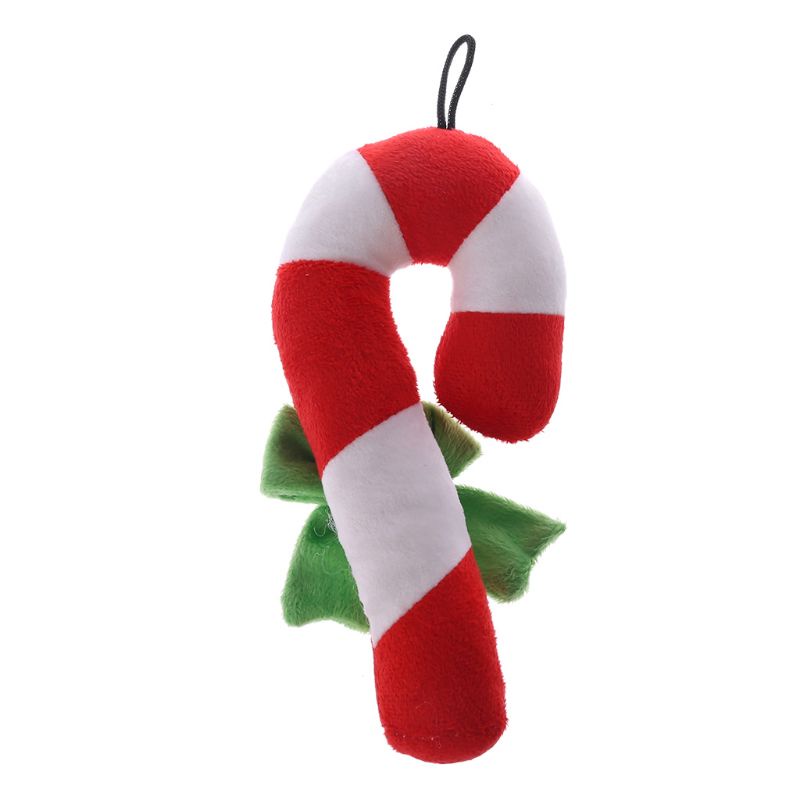 Đồ Chơi Nhồi Bông Hình Cây Gậy Giáng Sinh Cho Chó Cưng