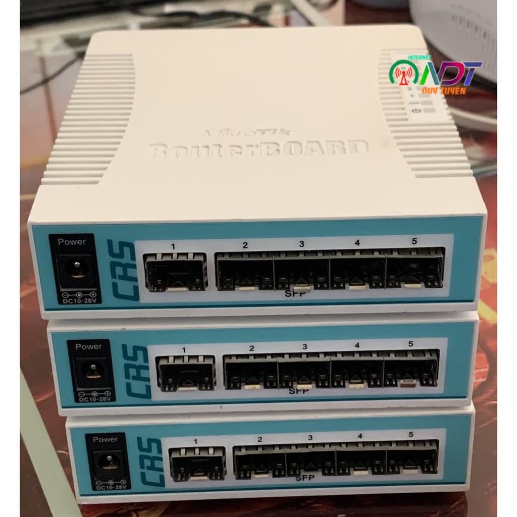 🇻🇳 Bộ Chia Mạng Mikrotik Cloud Router Switch CRS106-1C-5S