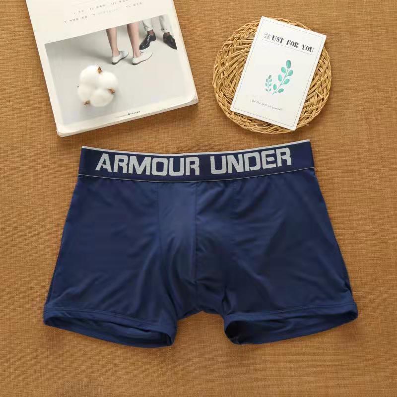 Quần Lót boxer Vải Lụa Lạnh Mềm Thoáng Khí Thoải Mái Cho Nam