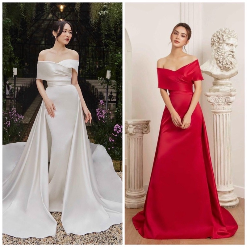 ĐẦM 2 IN 1 BODY ĐUÔI CÁ BẸT VAI + KÈM TÙNG XOÈ Full size S/M/L/XL ( ẢNH VIDEO CHỦ SHOP TỰ QUAY 100%) NHẬN MAY THEO SỐ ĐO