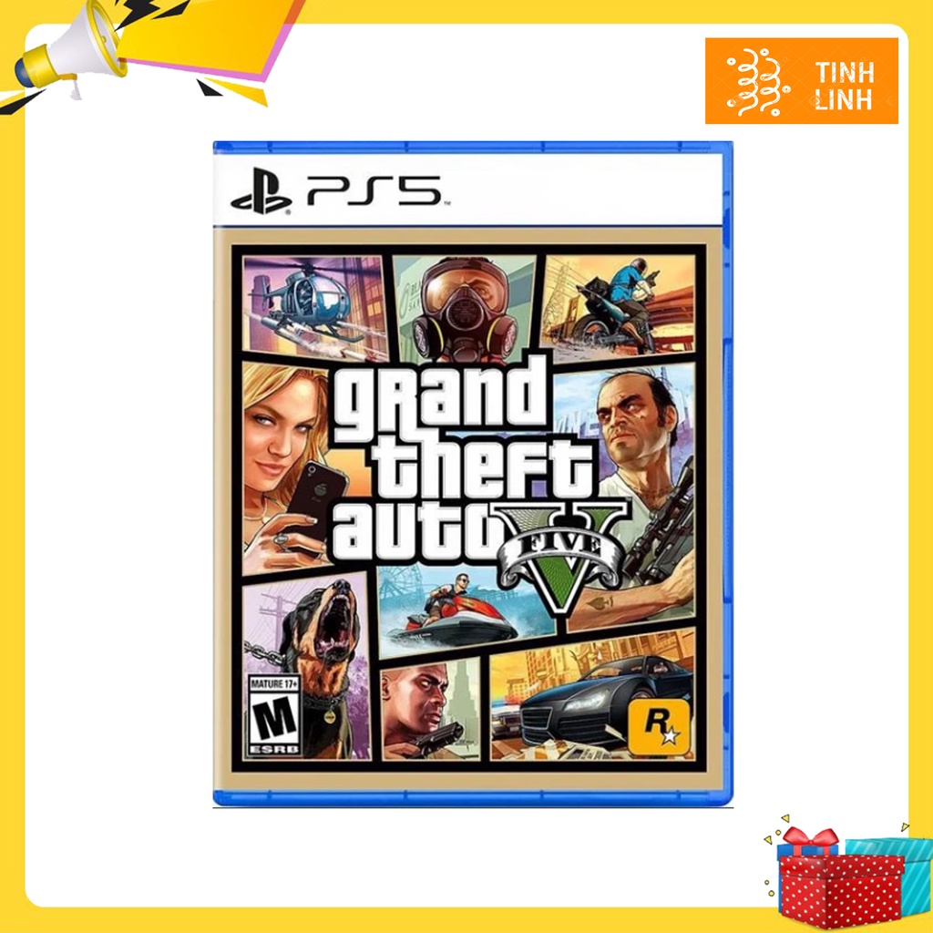 Đĩa Game PS5 GRAND THEFT AUTO V