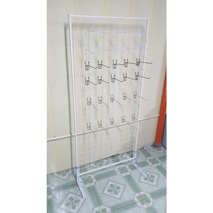 Deal Sốc ( Combo 30 cái ) Móc treo sắt, tay cài lưới treo phụ kiện, móc cài lưới, móc treo đồ