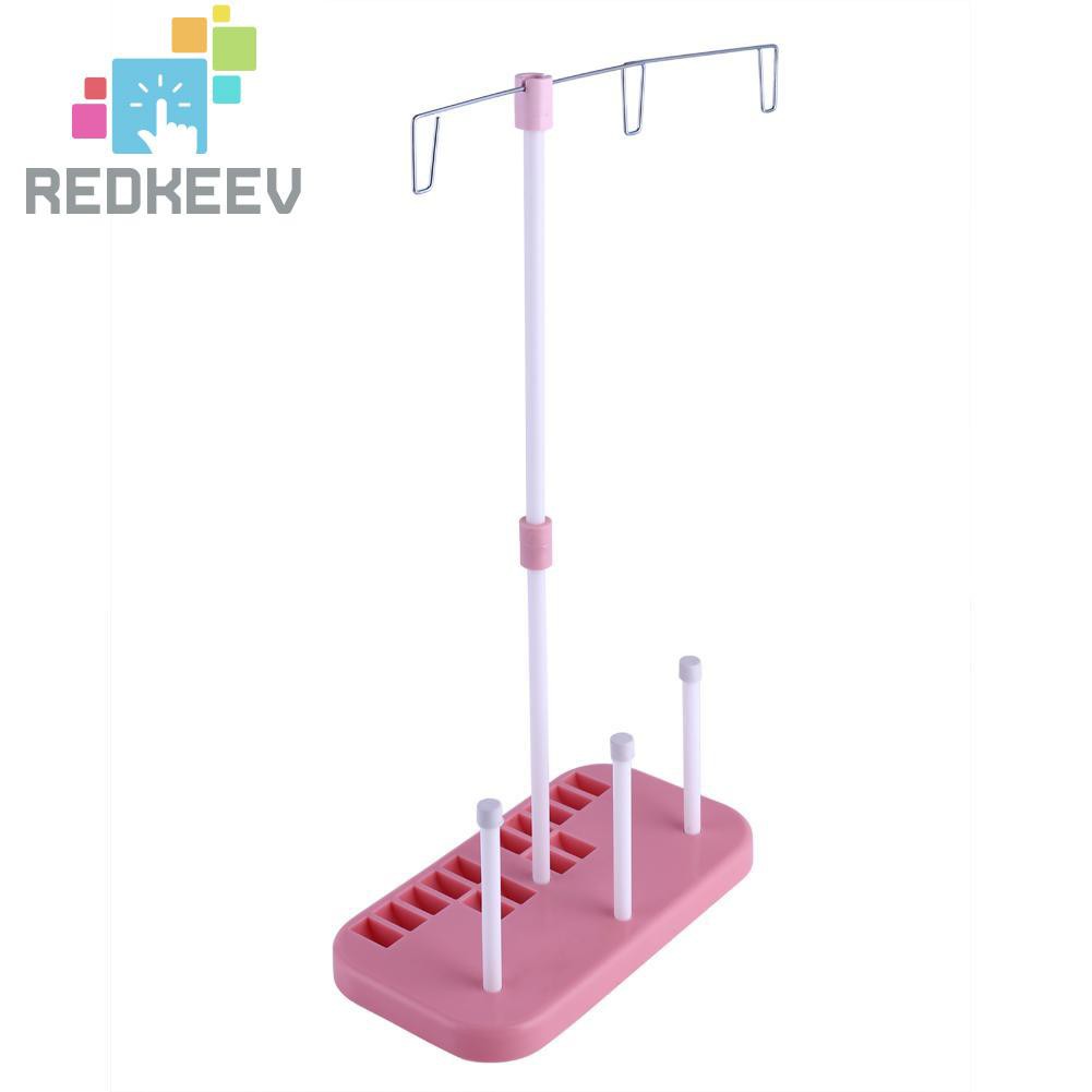 Giá Đỡ 3 Cuộn Chỉ May 1.13 Màu Hồng