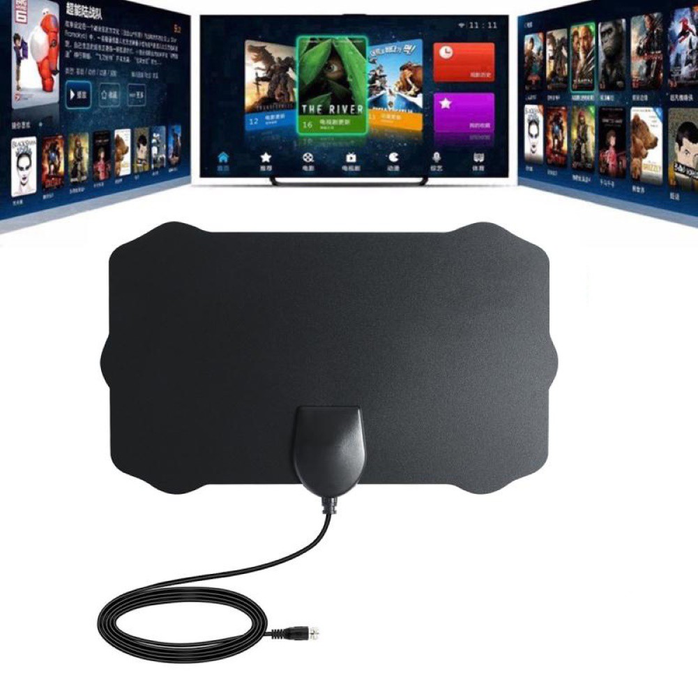 Ăng ten kỹ thuật số sgee ty22 80 dặm DVB-T2 trong nhà 1080P HD