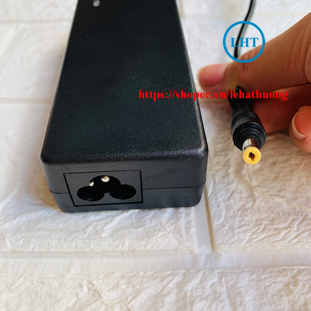 SẠC/ Adapter Laptop HP Compaq 18.5V - 3.5A - 65W - Sạc chân màu vàng / đen (Tặng kèm dây nguồn)