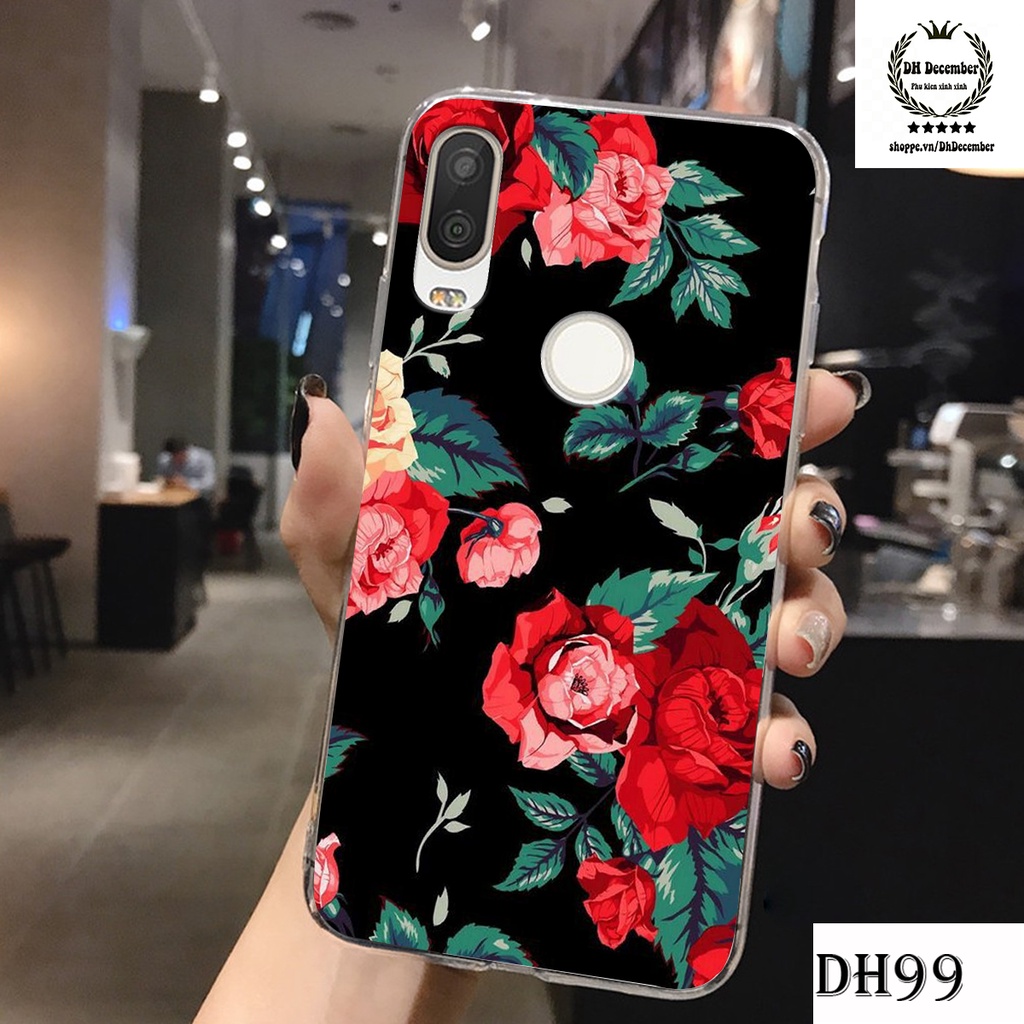 Ốp lưng Vsmart ACTIVE 3 in hình hoa tinh tế , mới mẻ DH DECEMBER