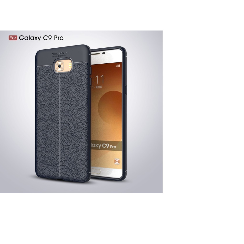 Ốp lưng cho điện thoại Samsung C9 Pro, Samsung A9 Pro dẻo đen cao cấp AutoFocus