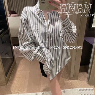 (Ảnh thật - có sẵn) Sơmi kẻ CN QCCC