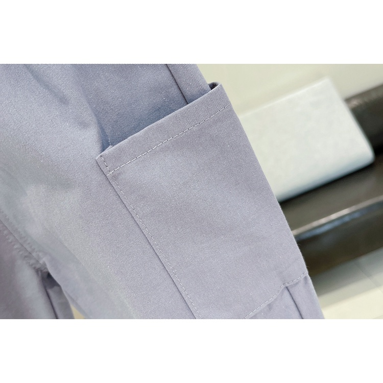 Set Đồ Thể Thao Gồm Áo Khoác Có Khóa Kéo Và Quần Dài Phong Cách Hàn Quốc Kiểu Mới Cho Bé Trai / Gái 80-120cm