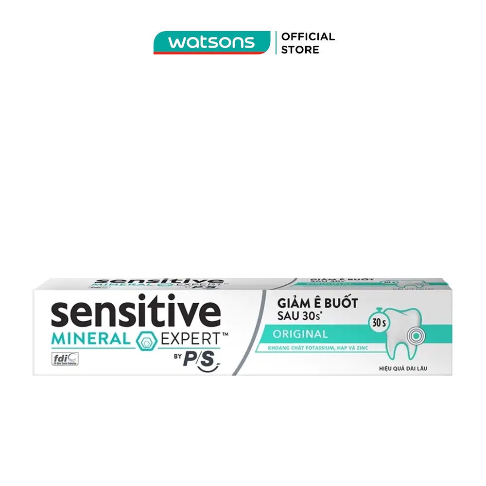 Kem Đánh Răng P/S Sensitive Mineral Expert Original Chăm Sóc Chuyên Sâu 100g