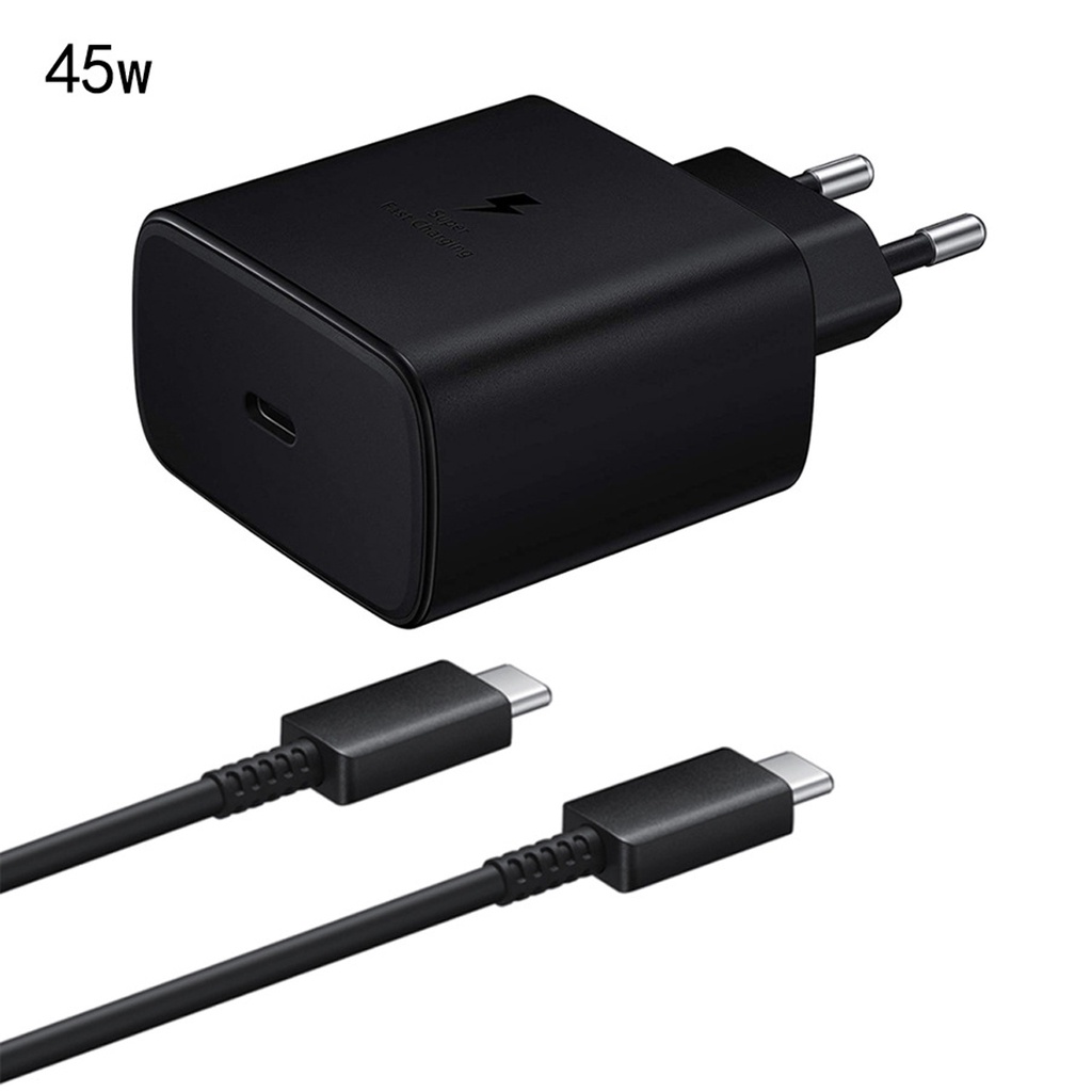 Sạc SamSung 45W Cho Note 10 Plus Note 20 S21 S22 S22 Plus S22 Ultra Type C to Type C 5A Bảo Hành Chính Hãng 3 Tháng