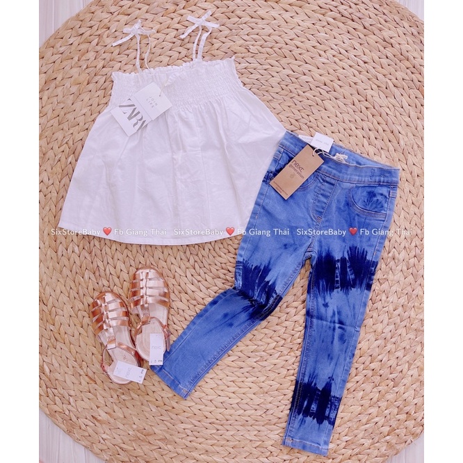 Quần jegging 2tone Next 2/3y