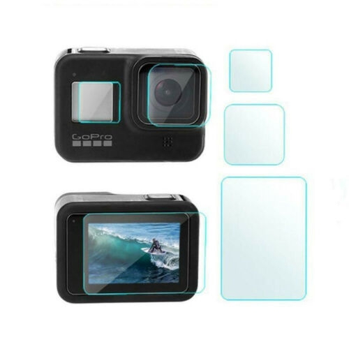 Bộ 3 miếng dán kính cường lực bảo vệ toàn diện cho GoPro Hero 8