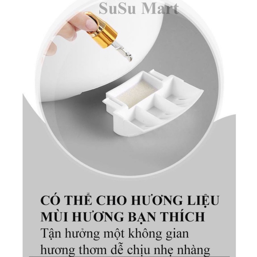MÁY PHUN SƯƠNG KHUẾCH TÁN TINH DẦU TẠO ẨM KHÔNG KHÍ CÓ ĐIỀU KHIỂN HÀNG CAO CẤP NC48