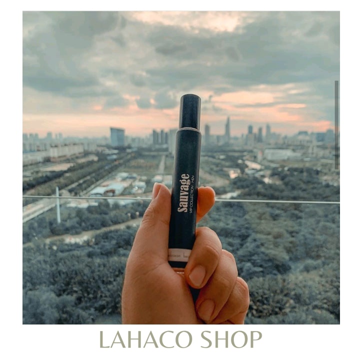 Nước hoa nam Sauvage- tinh dầu nước hoa chính hãng thơm lâu mini giá rẻ 12ml, Nước hoa dạng lăn Lahaco Shop