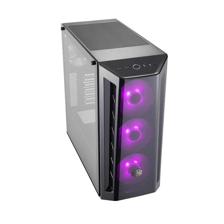 Vỏ Case Cooler Master MasterBox MB520 TG (Mid Tower Đen/Led RGB)