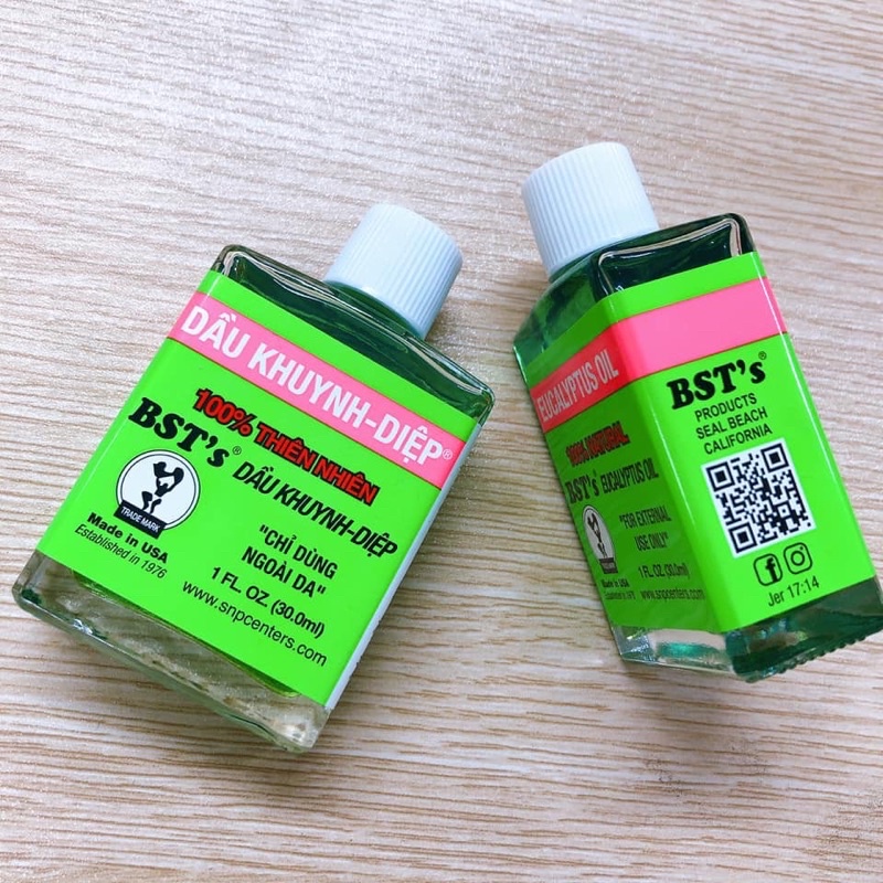 [Chính hãng] Dầu khuynh diệp Mỹ dành cho bé chai 30ml