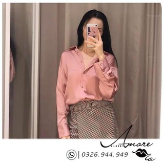 SƠ MI LỤA CAO CẤP ZARA #authchinhhang -Hanauki Center