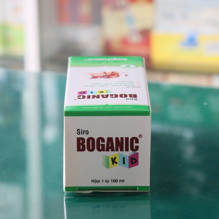 Siro Boganic Kid  - Hỗ trợ giảm các triệu chứng dị ứng, mẩn ngứa, mề đay, mụn nhọt, rôm sảy, nhiệt miệng