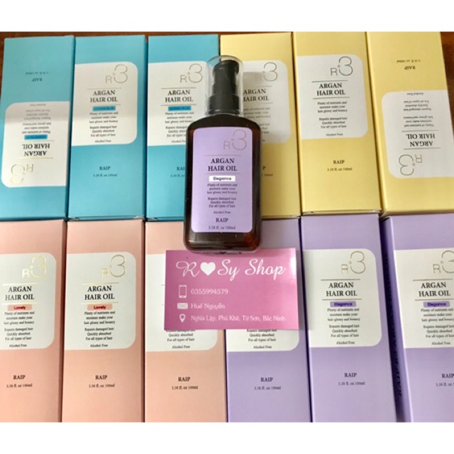 Dầu Dưỡng Tóc R3 Argan Oil