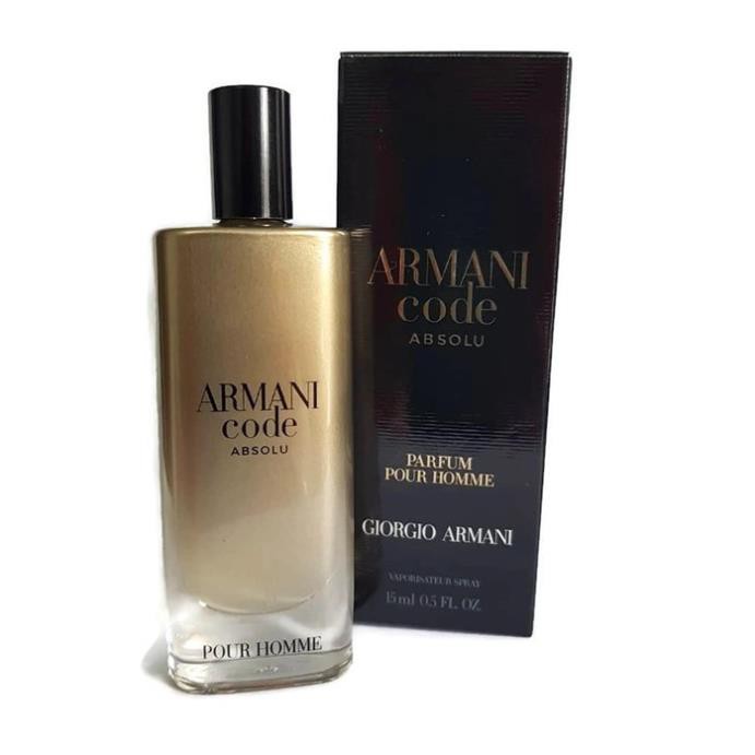 Nước hoa nam Giorgio Armani Acqua di Gio Profumo 15ml - Armani Code Absolu 15ml bản 2021