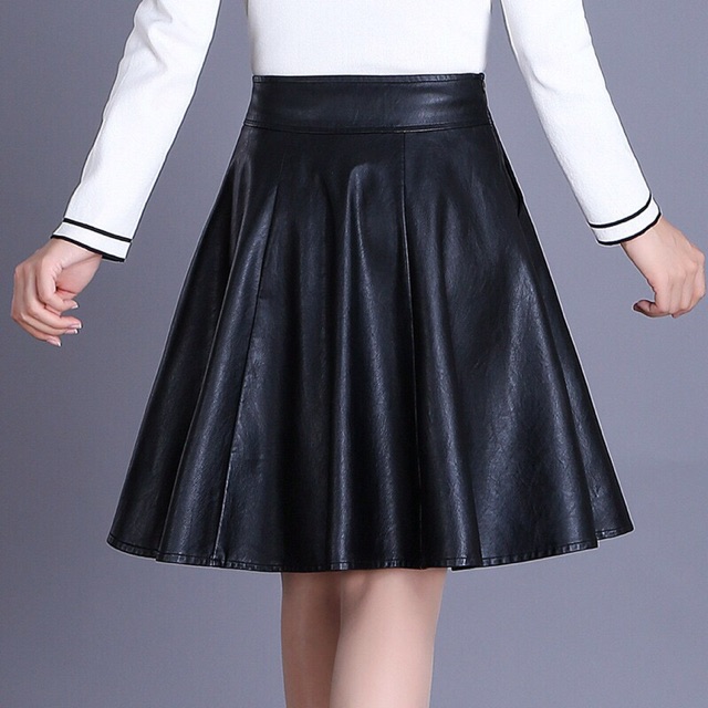 Chân váy da nữ cao cấp kiểu dáng sang chảnh QCNP2251