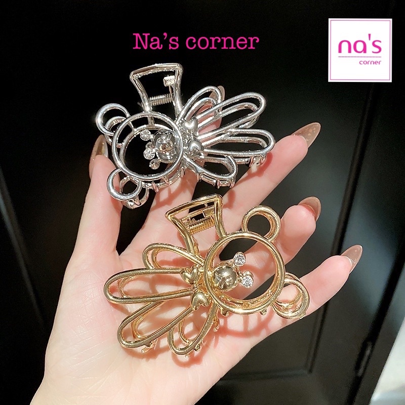 Gấp tóc gắp gấu kim loại bền đẹp