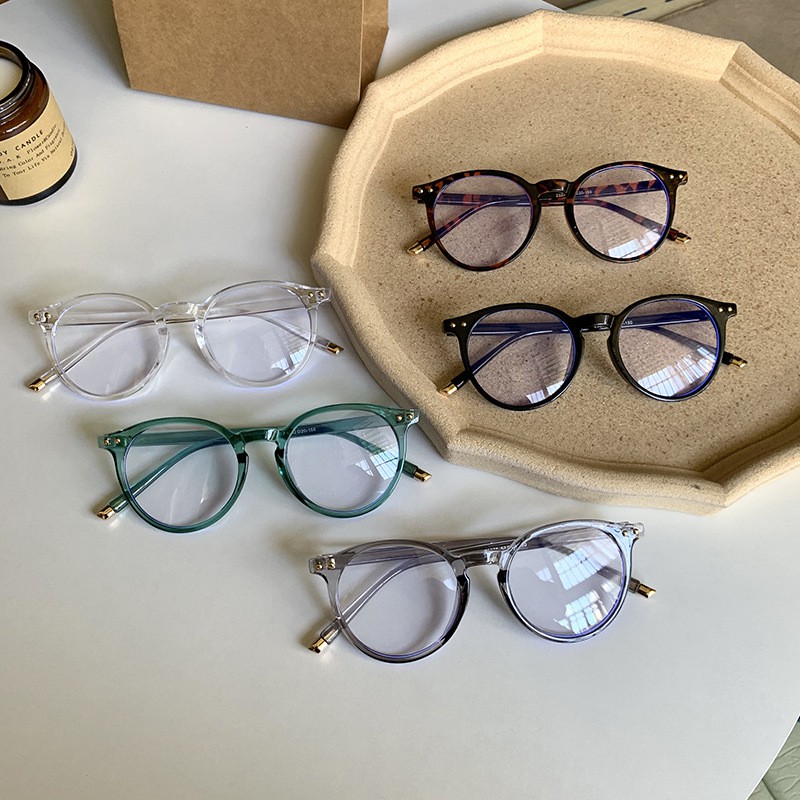 Kính Mát Gọng Tròn Chống Ánh Sáng Xanh Phong Cách Vintage | BigBuy360 - bigbuy360.vn