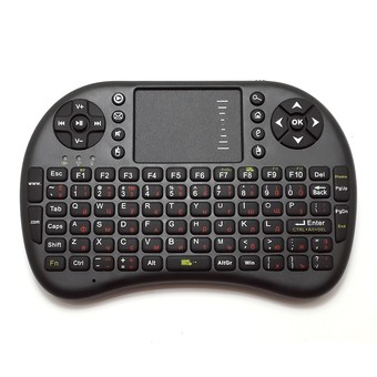 Bàn phím kiêm chuột không dây UKB 500RF Mini Keyboard (Đen)