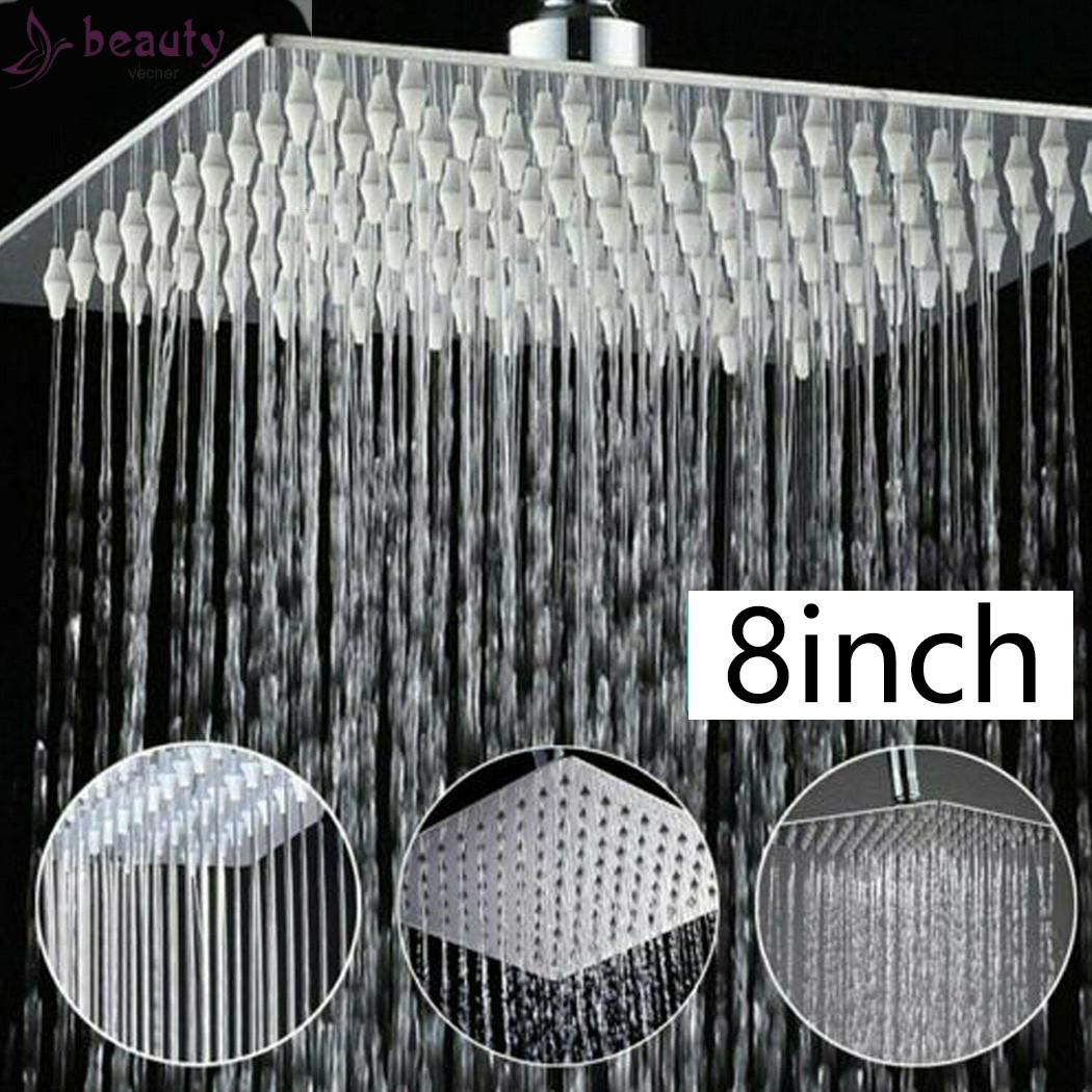 Đầu vòi hoa sen bằng thép không gỉ hình vuông chất lượng cao