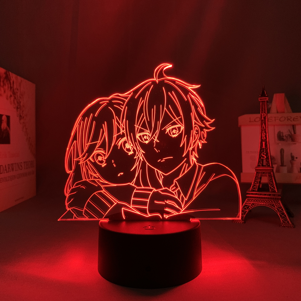 Đèn Ngủ LED Hình Anime Horimiya San To Miyamura Kun Cảm Ứng Thay Đổi Màu Sắc Trang Trí Nhà Cửa