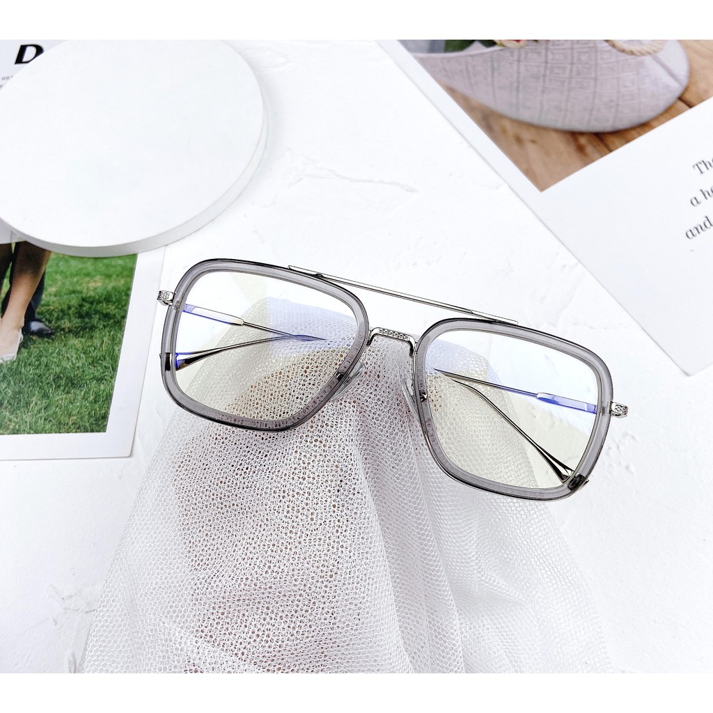 Kính Mát Gọng Vuông Chống Ánh Sáng Xanh Hình Người Nhện Thời Trang Âu Mỹ Cổ Điển Jz31394 | BigBuy360 - bigbuy360.vn