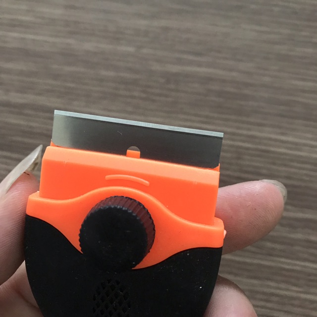 Dao cạo keo 2 đầu nhựa và sắt