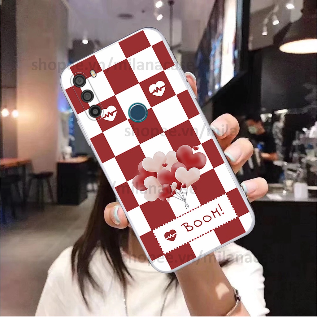 Ốp Vsmart Active 3 caro họa tiết nhiều màu sắc siêu đẹp thời trang cá tính