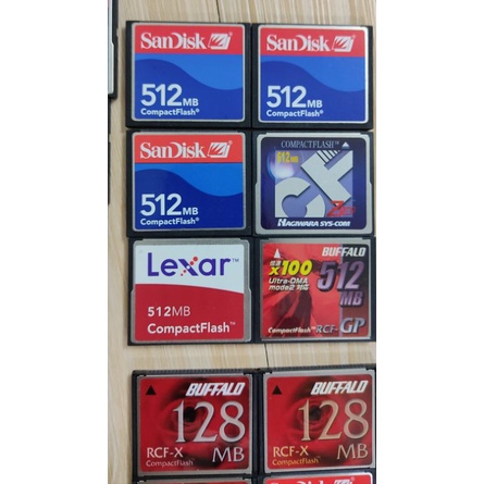 Thẻ nhớ cf 8mb, cf 16mb, cf 64mb, cf 128mb cf 256mb, 512mb
