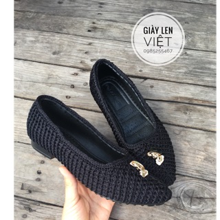 Giày nhựa đi mưa móc len