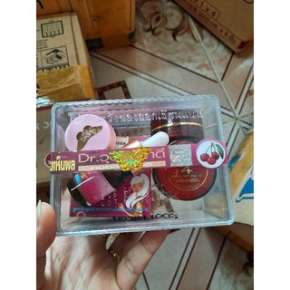 bộ kem đỏ cherry Thái Lan