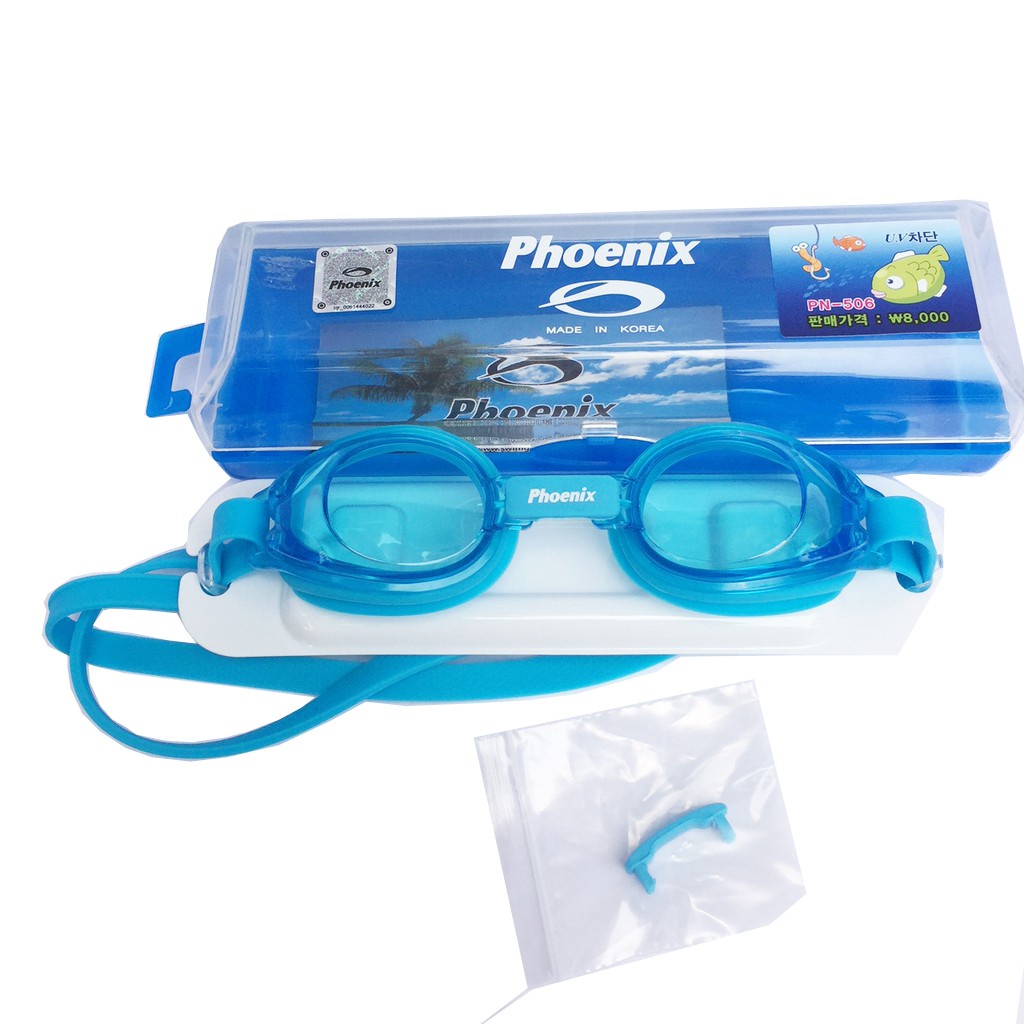 Kính bơi Phoenix PN506, PN204 Hàn Quốc, Hàng Cao cấp, Mắt kính đi bơi, Mắt kính bơi cho bé