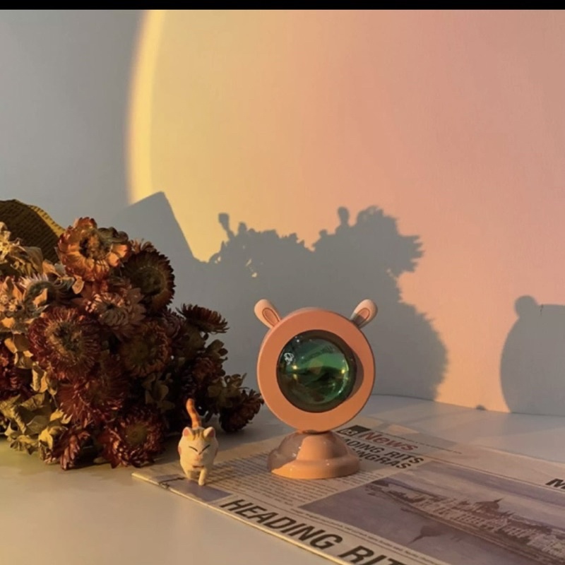 Đèn Hoàng Hôn RGB TIKTOK triệu màu, Đèn RGB quay Titkok