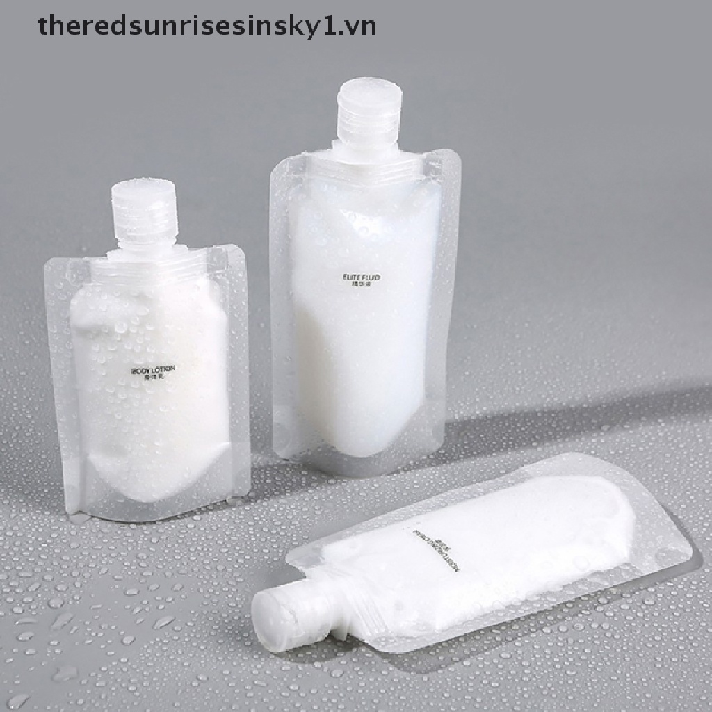 Túi chiết dầu gội mỹ phẩm trang điểm dạng chất lỏng tiện lợi đi du lịch