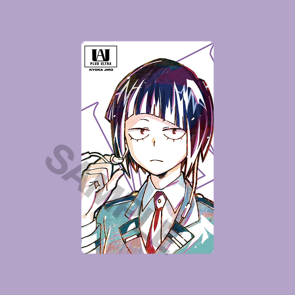 M4 Ảnh card bo góc in hình BOKU NO HERO ACADEMIA ver ANI ART Học Viện Anh Hùng thẻ bo viền 5*8cm anime chibi #