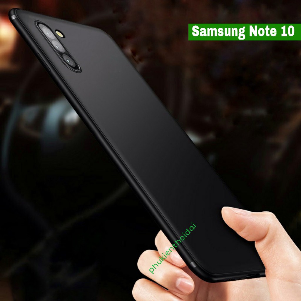 Ốp lưng Samsung Note 9 / Note 10 / Note 10 Plus / Note 20 Ultra / Note 8 / S9 Plus dẻo TPU siêu mỏng bảo vệ camera