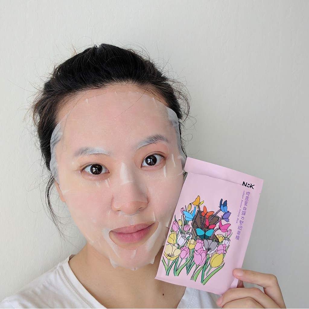 [Chính Hãng] Mặt Nạ Miếng Collagen Tăng Độ Đàn Hồi Da - NARUKO Collagen Booster Firming Mask 25ml