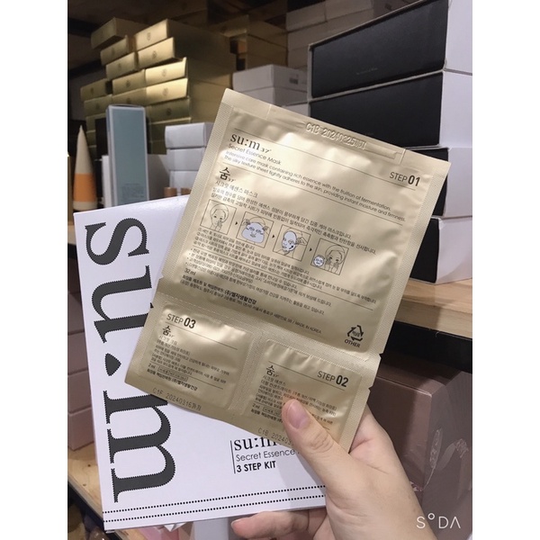1 miếng mặt nạ 3 ngăn -   Secret Programming Mask 3 Step Kit
