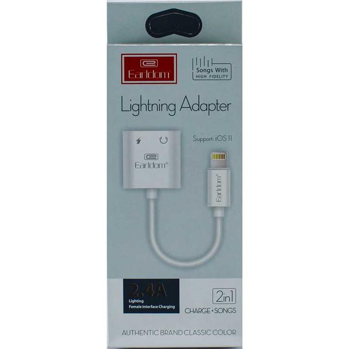 Jack chia cổng sạc thành cổng lighting và cổng 3.5 Earldom OT-16 , Beetech