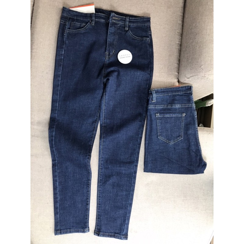QUẦN JEAN NỮ ÔM DÁNG LƯNG CAO, CHẤT JEAN CO DÃN HÀNG ĐẸP MÃ 03